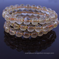 New Arrives Yellow Brazil Natural Rutilated Quartz 6mm 108pcs Top Quality Natural Gemstone Beads for Bracelet